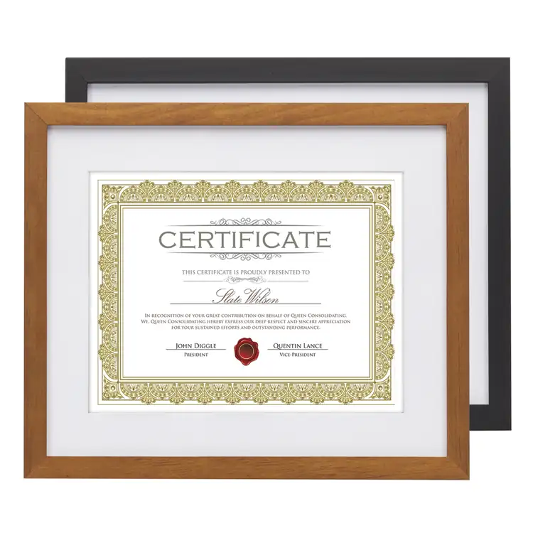 Carter Certificate Frame #2