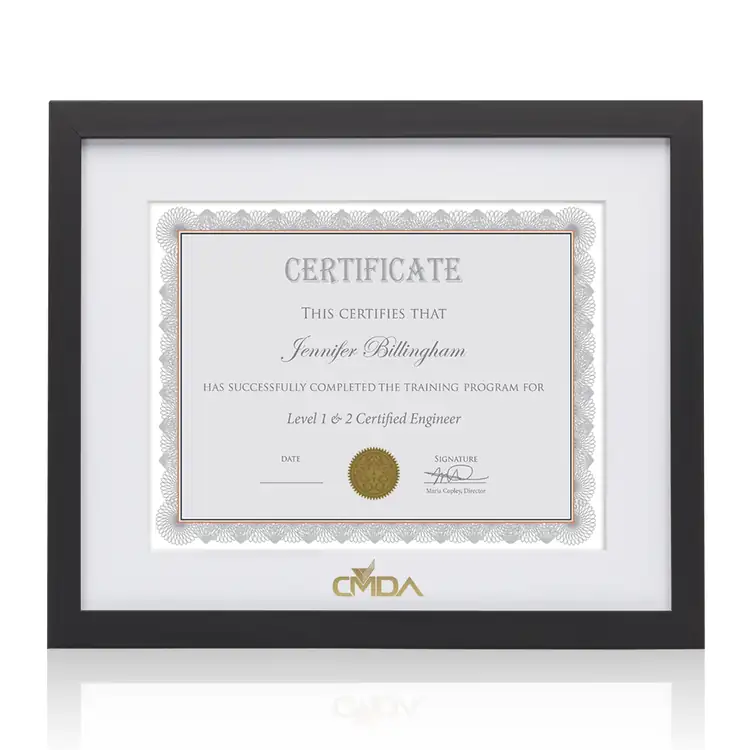Carter Certificate Frame #3