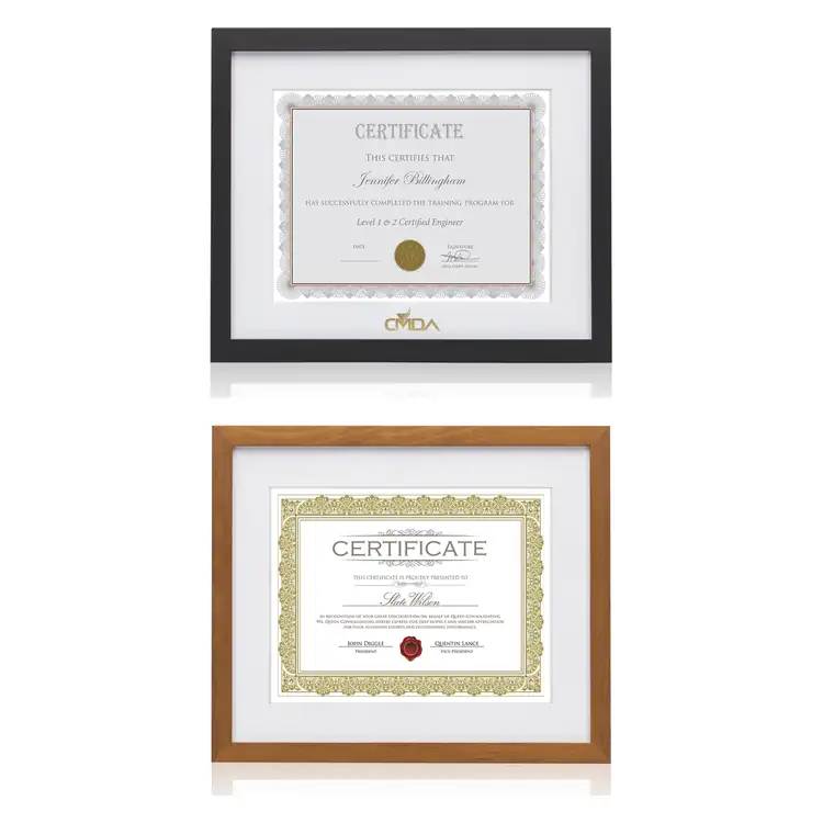 Carter Certificate Frame