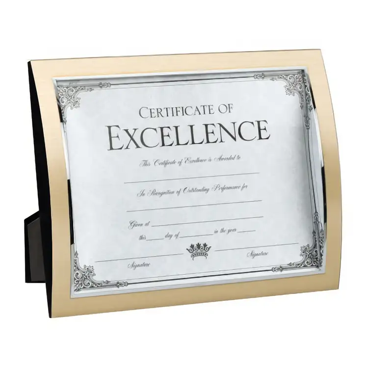 City Lights Certificate Frame #3