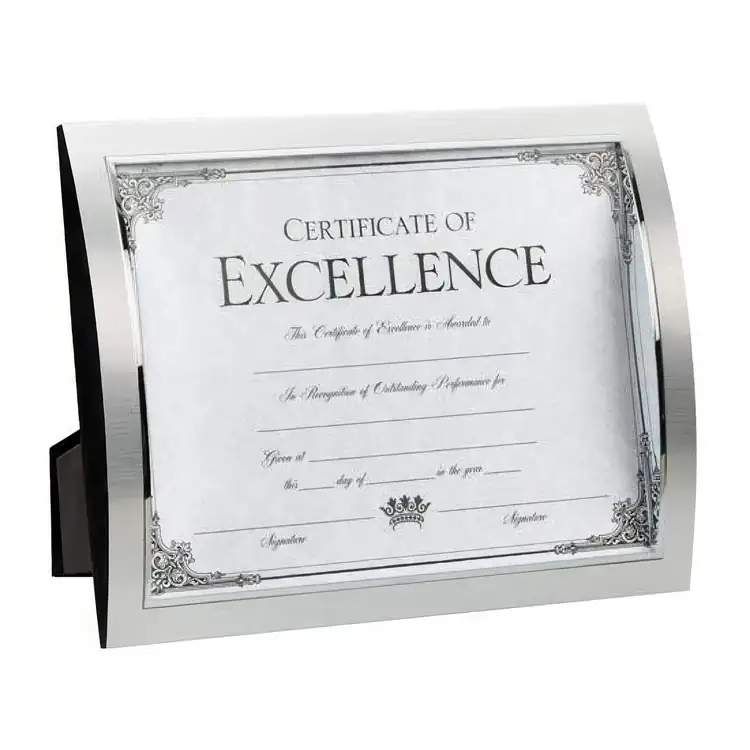City Lights Certificate Frame #4