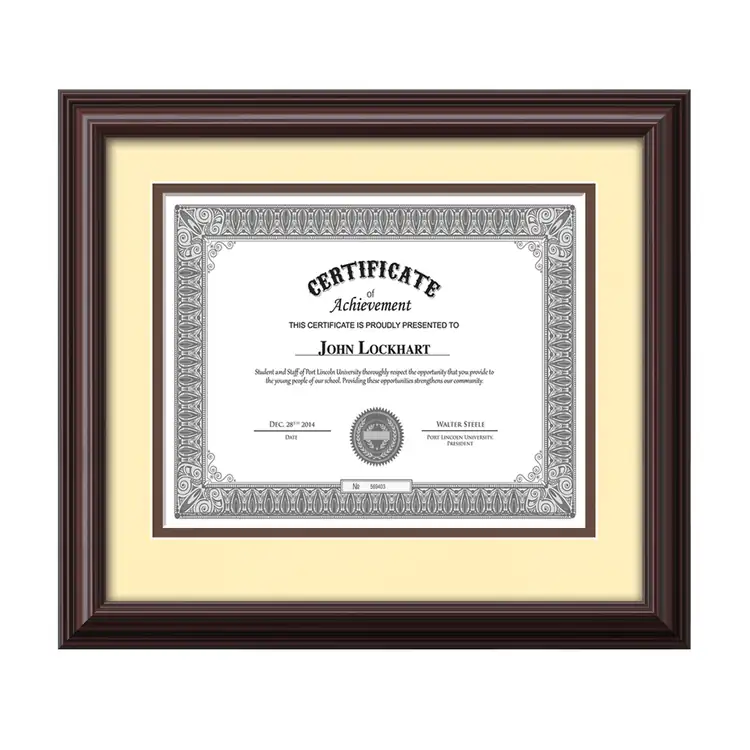 Cottingham Certificate Frame #3