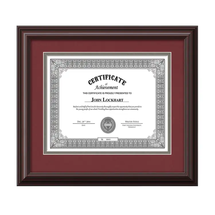 Cottingham Certificate Frame #4