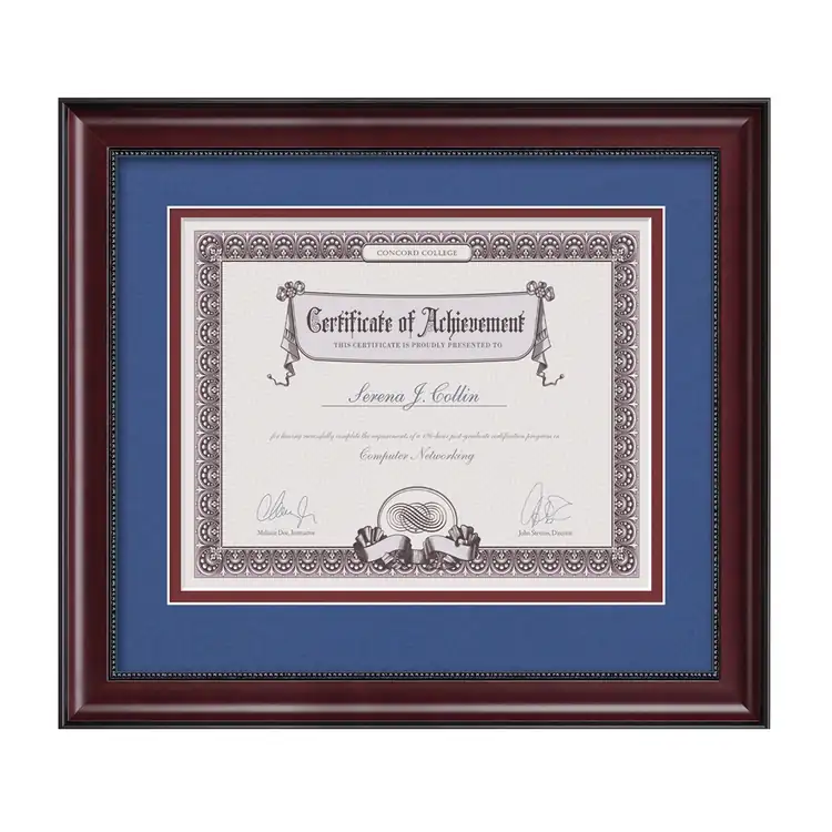 Cadre pour certificat Devonshire #10