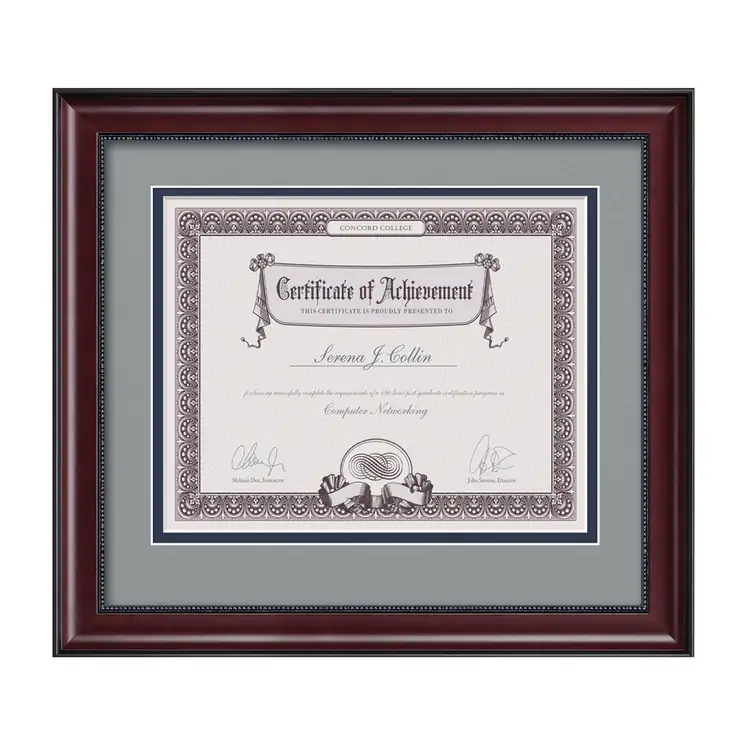 Cadre pour certificat Devonshire #11