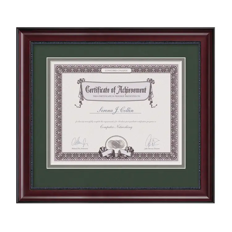 Cadre pour certificat Devonshire #6