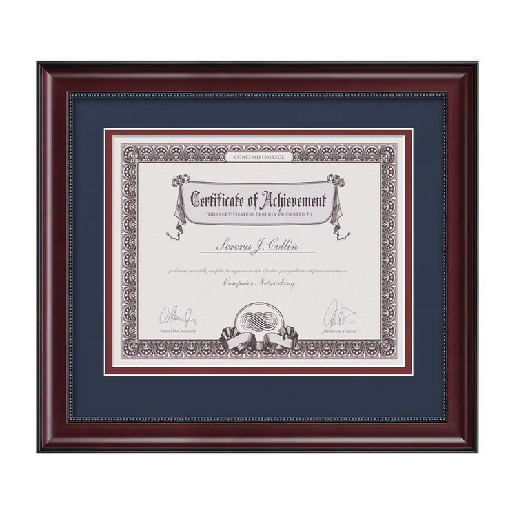 Cadre pour certificat Devonshire #7