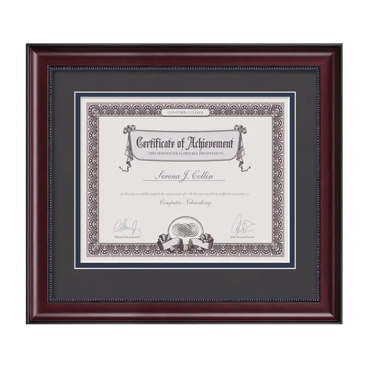 Cadre pour certificat Devonshire #8