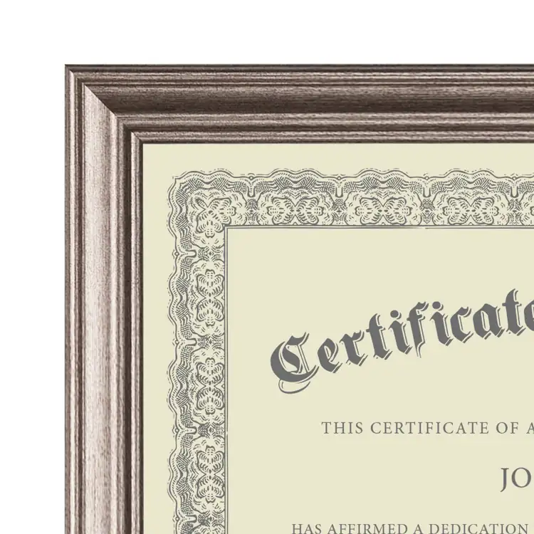 Ellison Certificate Frame 8-1/2" x 11" #2