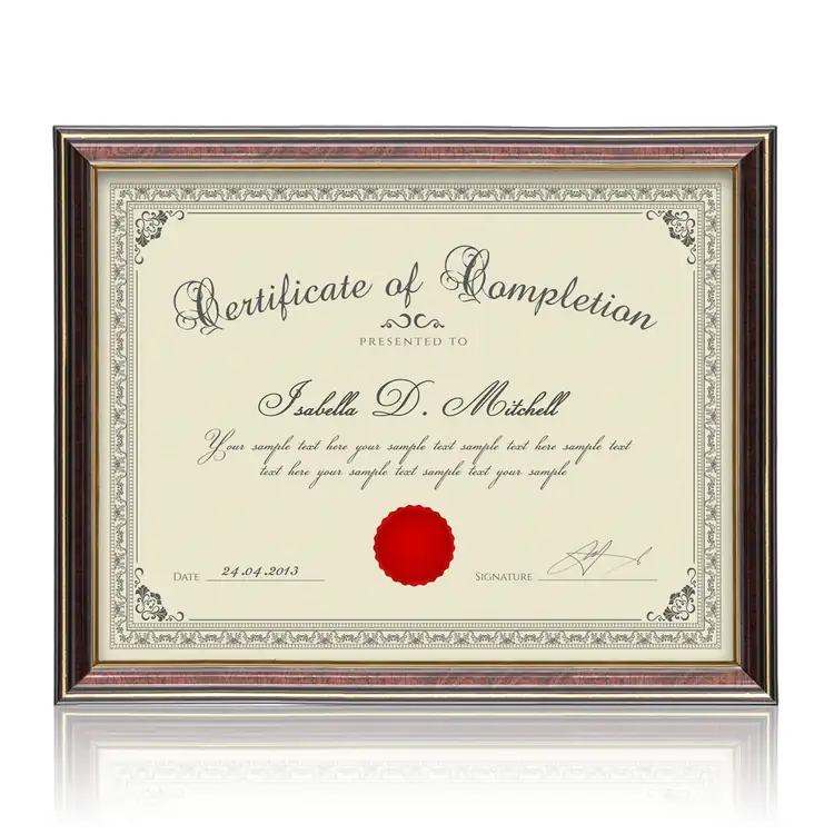 Ellison Certificate Frame 8-1/2" x 11" #3