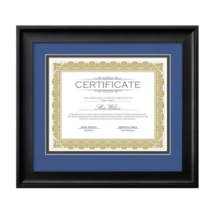 Fleetwood Certificate Frame #10