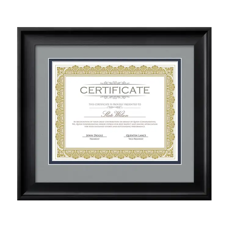 Fleetwood Certificate Frame #11