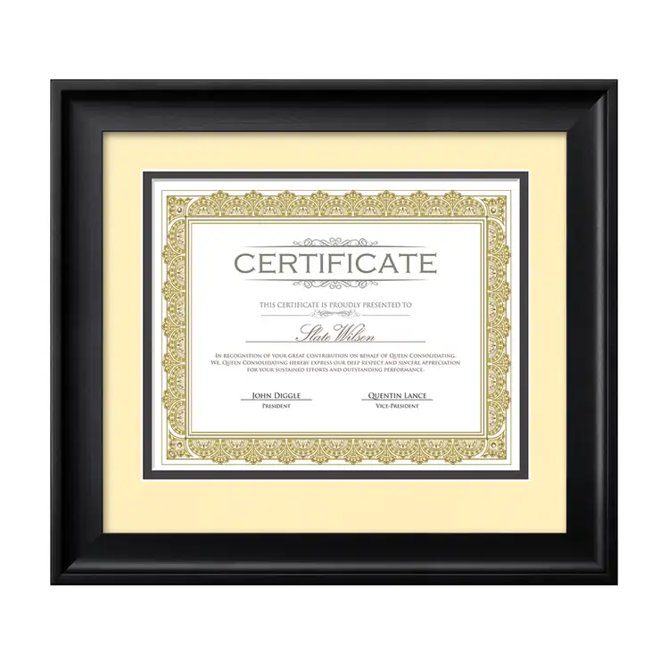Fleetwood Certificate Frame #3
