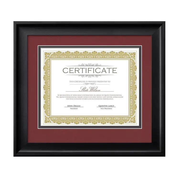 Fleetwood Certificate Frame #4