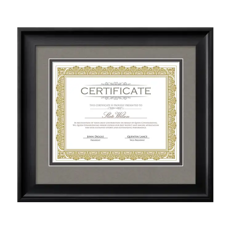 Fleetwood Certificate Frame #5
