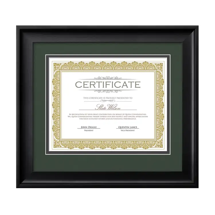 Fleetwood Certificate Frame #6
