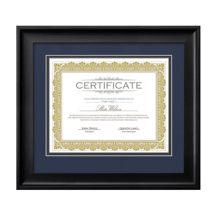 Fleetwood Certificate Frame #7