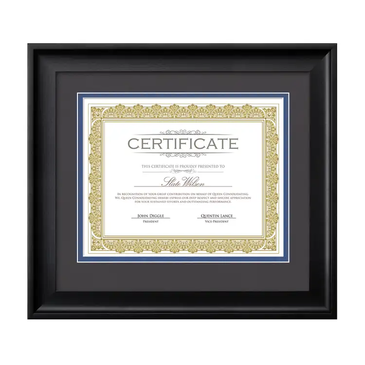 Fleetwood Certificate Frame #8