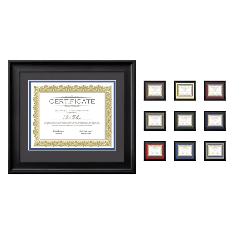 Fleetwood Certificate Frame