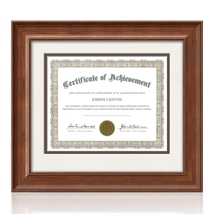 Lethbridge Certificate Frame