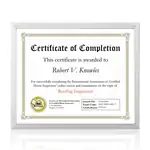 Cadre pour certificat Metropolitan - Argent