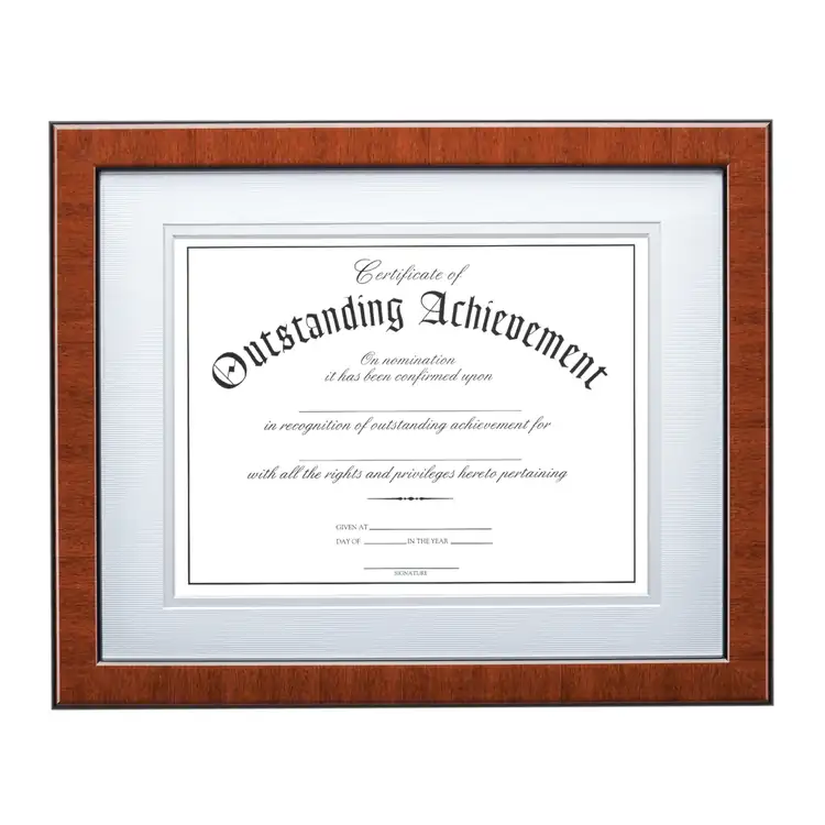 Plano Certificate Frame