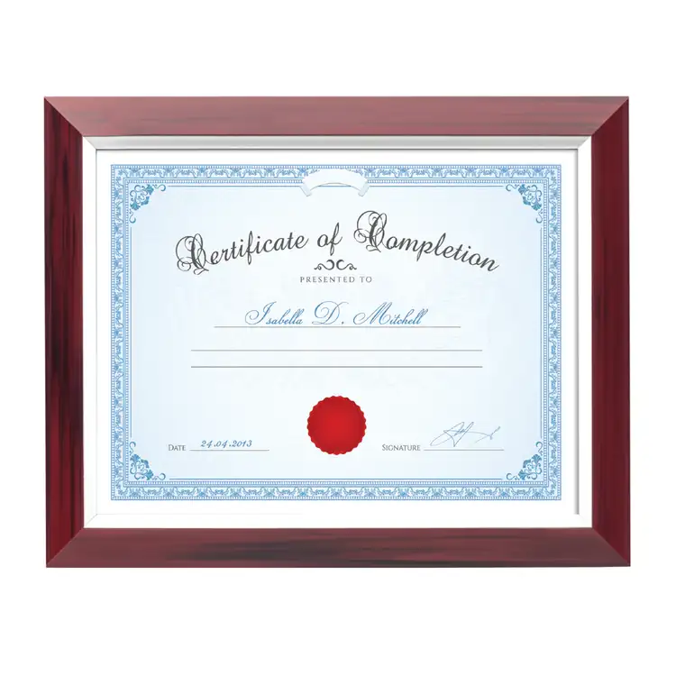 Stawell Certificate Frame