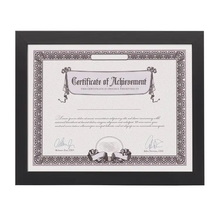 Towcester Certificate Frame #3