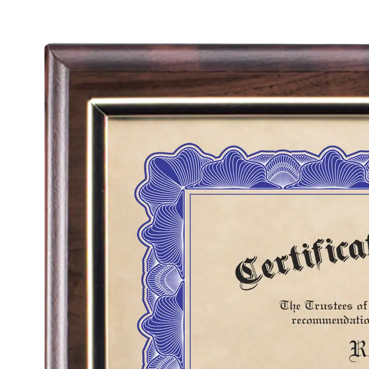 Cadre pour certificat Trafford - Cerisier #3