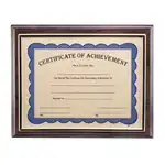 Cadre pour certificat Trafford - Cerisier
