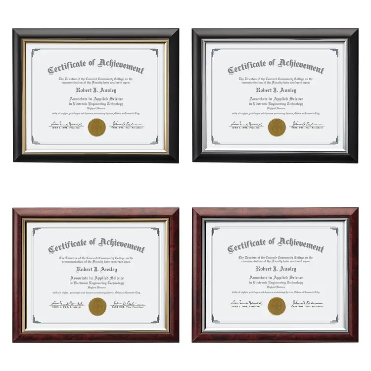 Trent Certificate Frame