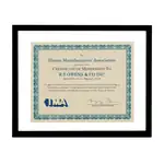 Cadre pour certificat University
