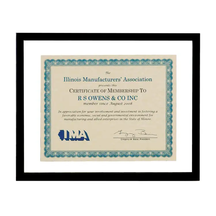 University Certificate Frame