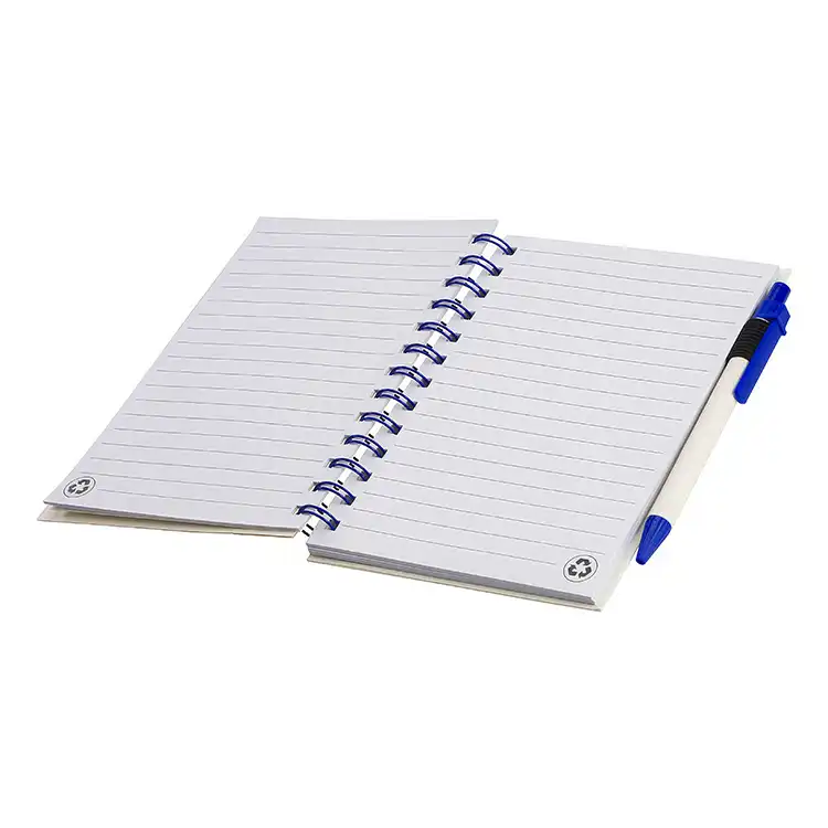 Camber Spiral Notebook with Colorful Sticky Notes & Pen #7