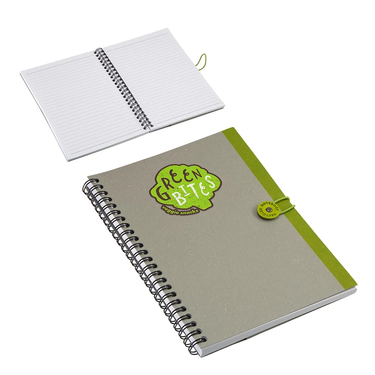 Cahier à spirale Centrum avec fermeture élastique #4