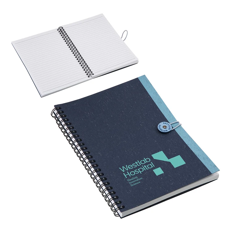 Cahier à spirale Centrum avec fermeture élastique #5