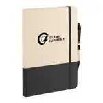 Cahier relié en papier de canne à sucre