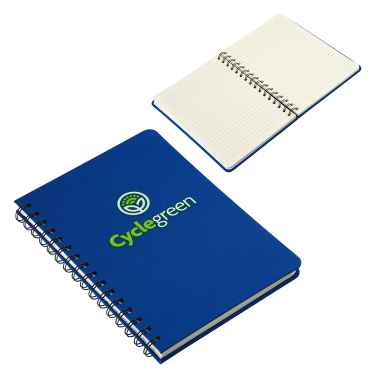 Cahier rigide texturé à spirale Parley en REPREVE recyclé #4