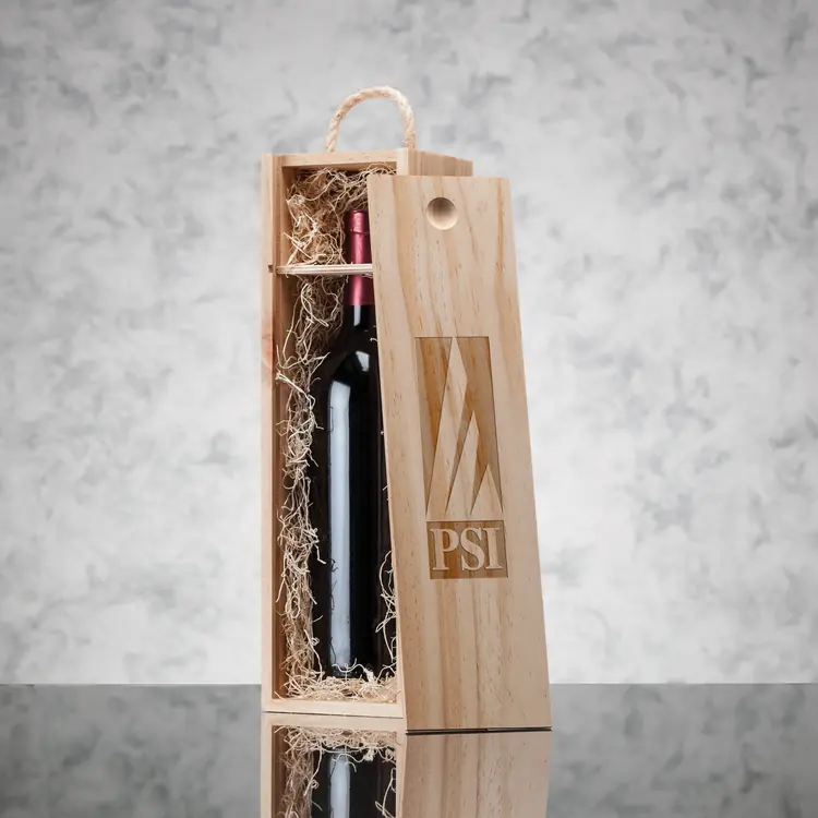Lahner Wine Crate for 1 750 ml Bottle