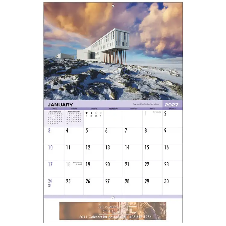 Calendrier Canada 2027 #2