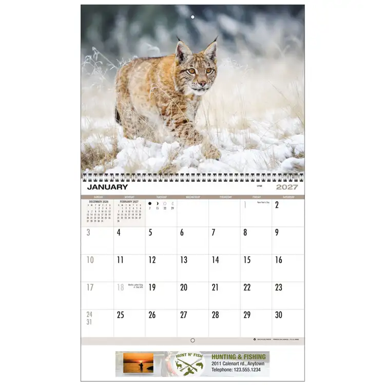 Calendrier Faune nord-américaine 2027 #3