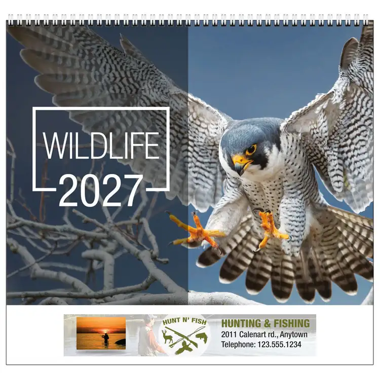 Calendrier Faune nord-américaine 2027