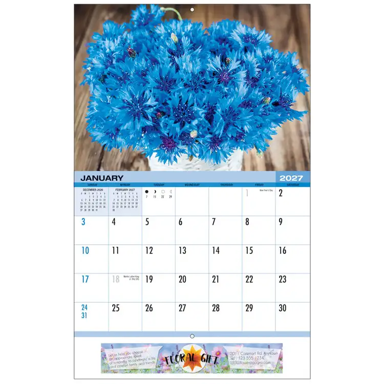 Calendrier Fleurs 2027 #2