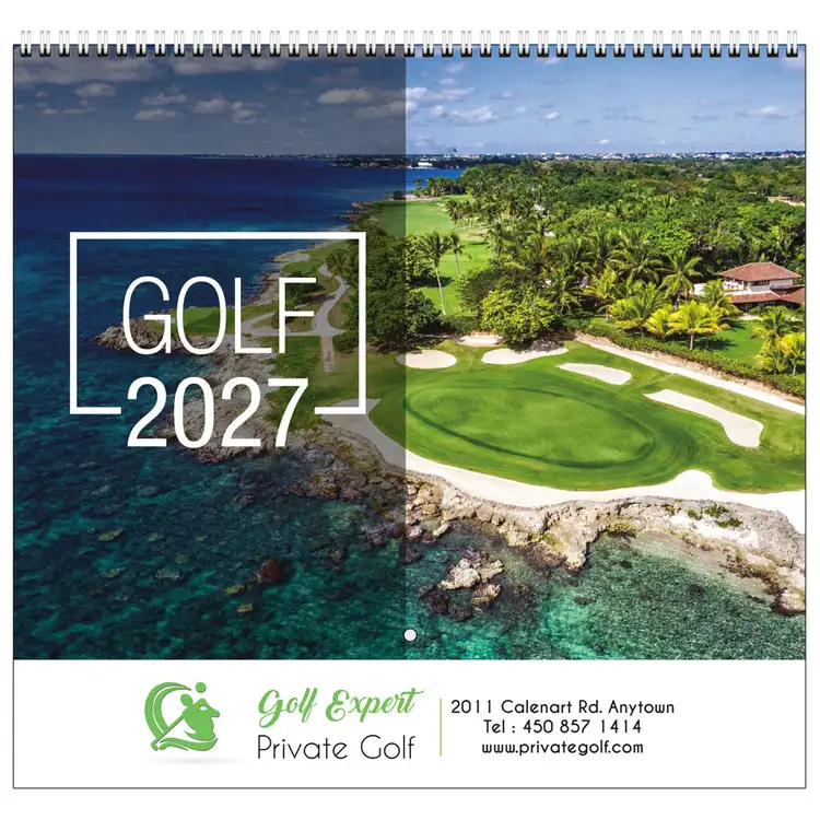 Calendrier Golf 2027