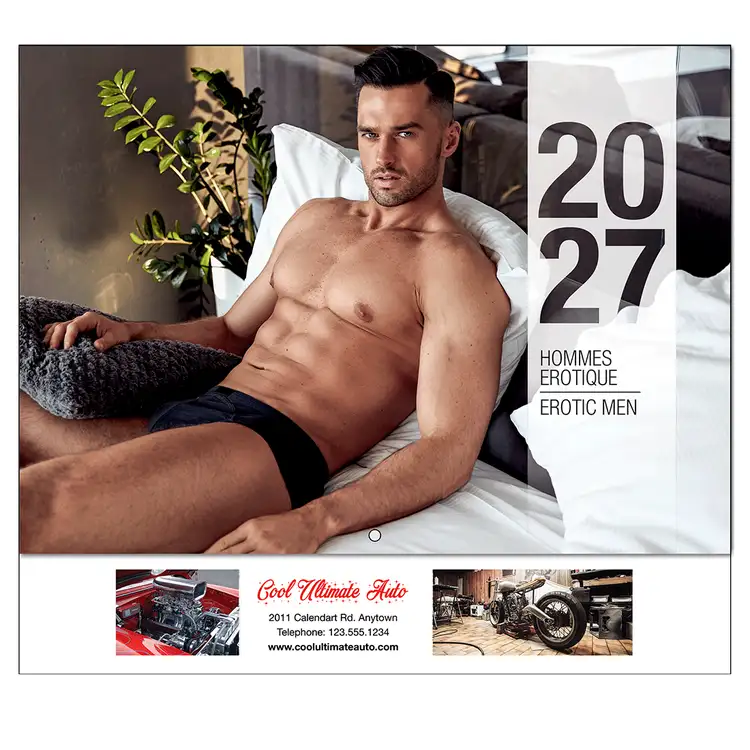 Calendrier Hommes séduisants 2027
