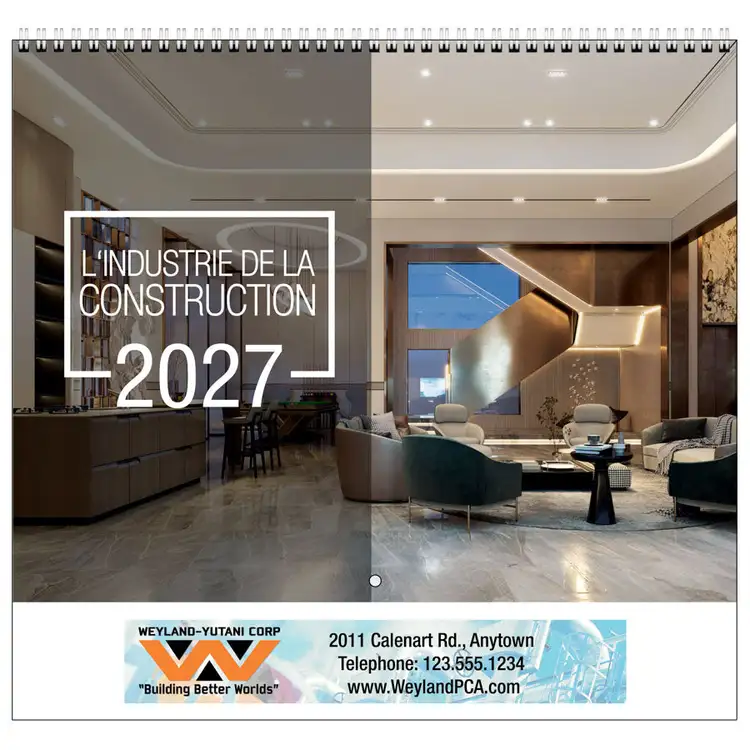 Calendrier Industrie de la construction 2027 #3