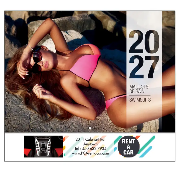 Calendrier Maillots de bain 2027