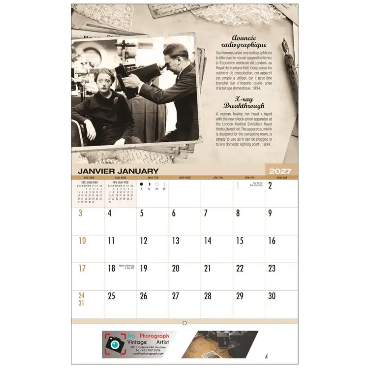 Calendrier Moments d’antan 2027 #2