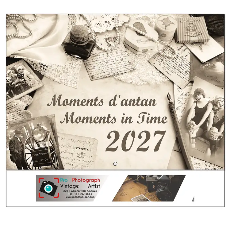 Calendrier Moments d’antan 2027