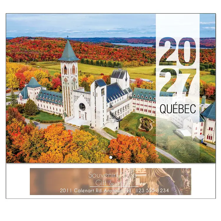 Calendrier Québec 2027